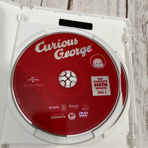 Curious George Season 6 DVD PBS - Picture 4 of 6